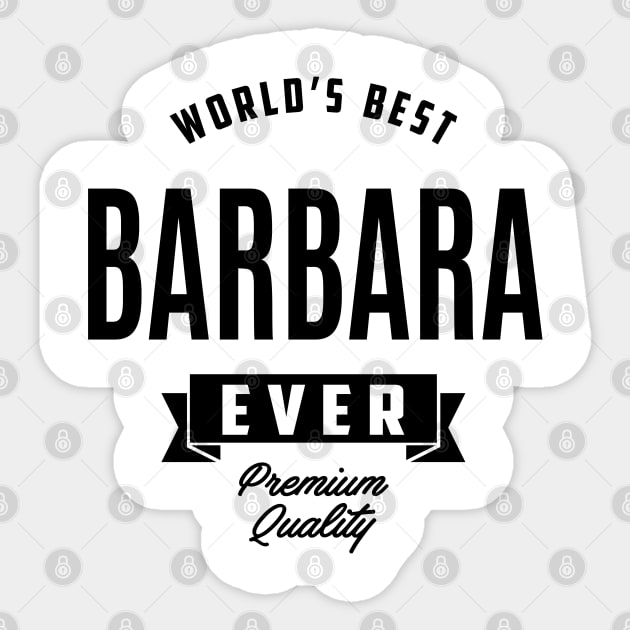 Barbara Sticker by C_ceconello